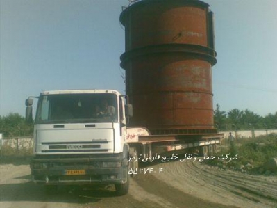لوازم نیروگاهی (استک) به ارتفاع 9.5 متر