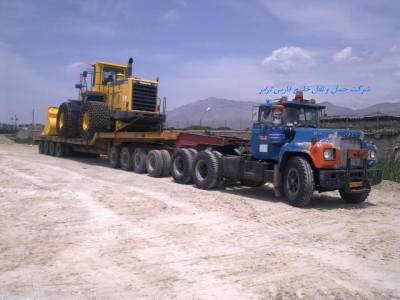 لودر 600 کوماتسو حمل و نقل ترافیکی