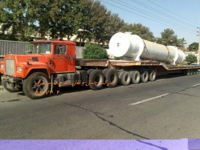 مبدل حرارتی به وزن 55تن
