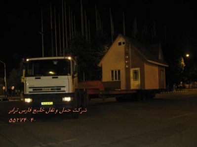 خانه پیش ساخته به ارتفاع 6 متر وعرض5.5 متر 