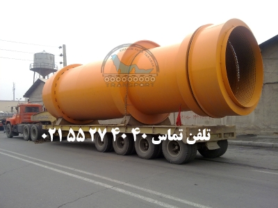 حمل سازه فلزی توسط کمرشکن 7 محور 